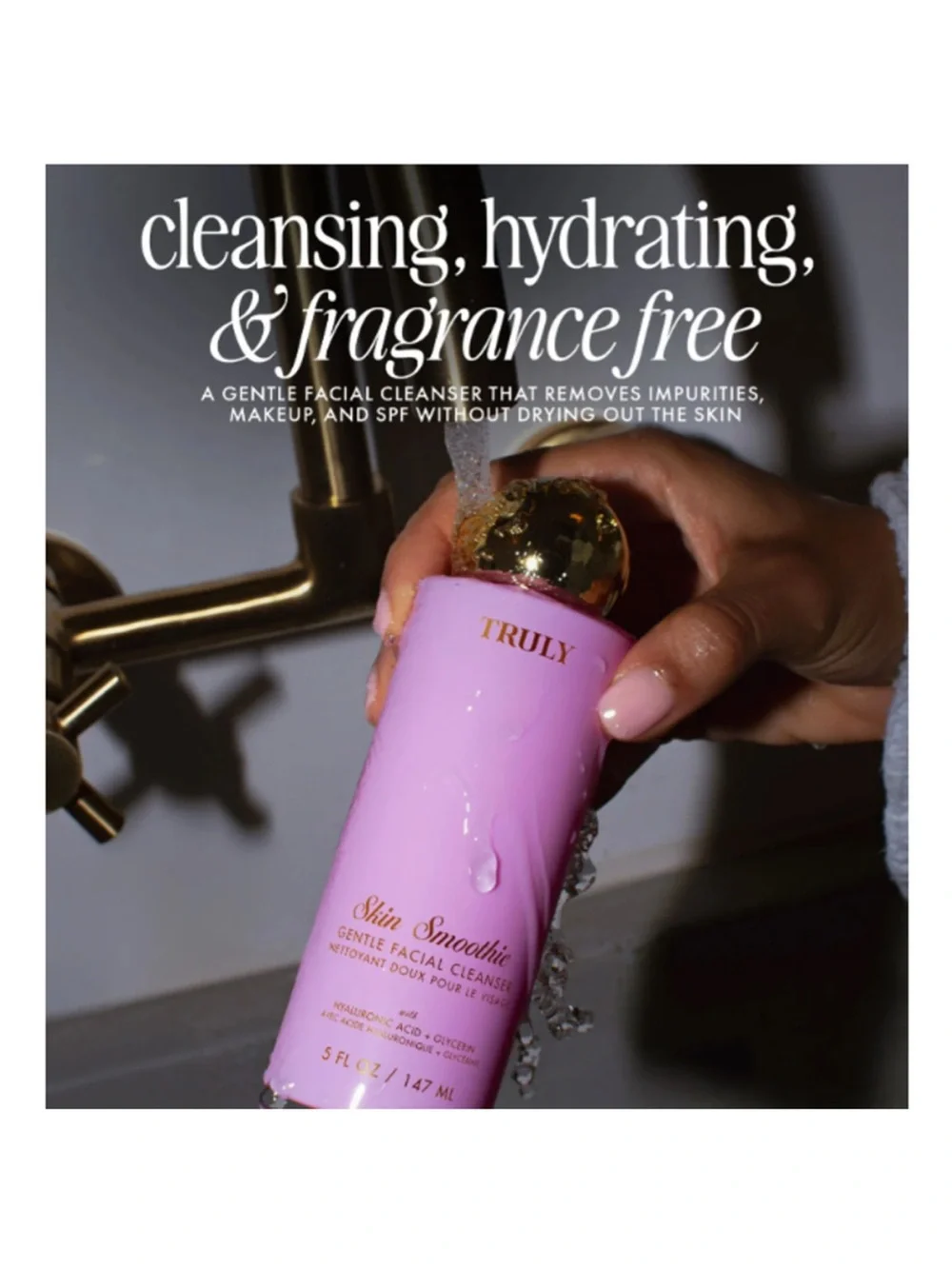 Truly Skin Smoothie Gentle Facial Cleanser 5fl oz